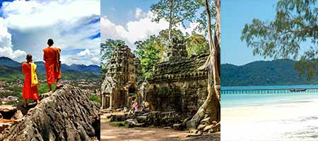 Viaje a Laos y Camboya con isla Koh Rong 14 días