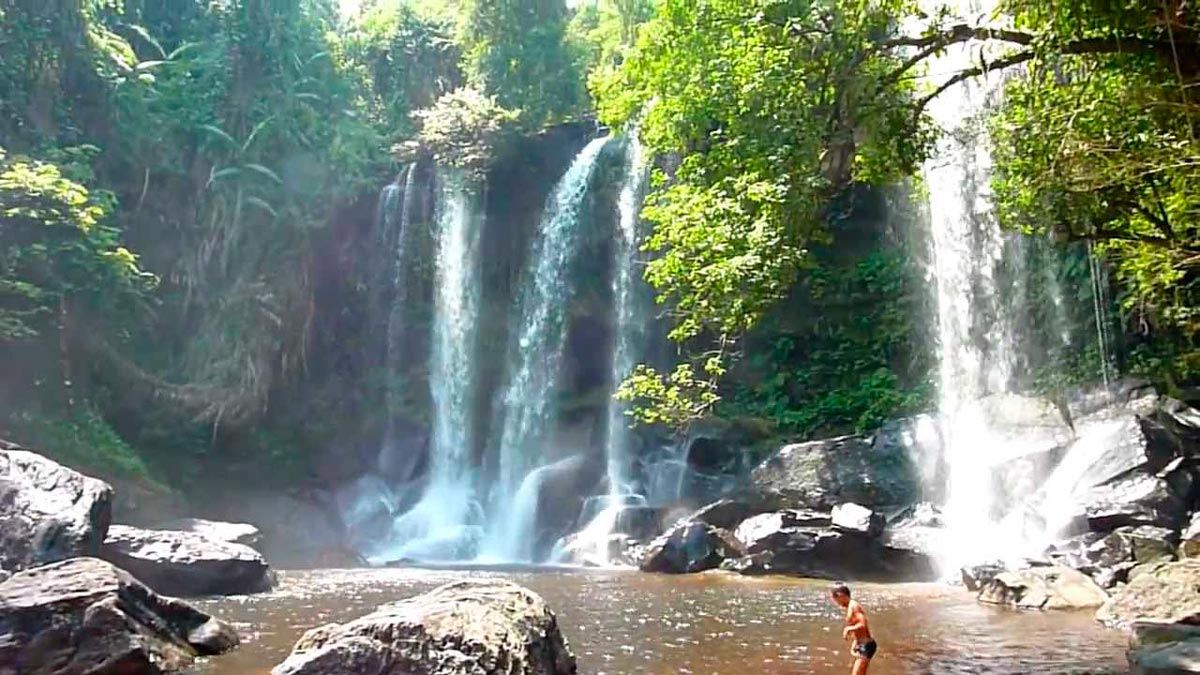 La montaña de Pnhom Kulen