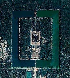vista aerea Angkor